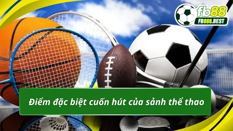 Lý giải sức hút của sảnh Thể thao 5 tại nhà cái FB88